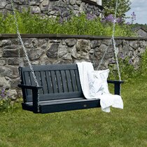 Recycled plastic porch deals swing